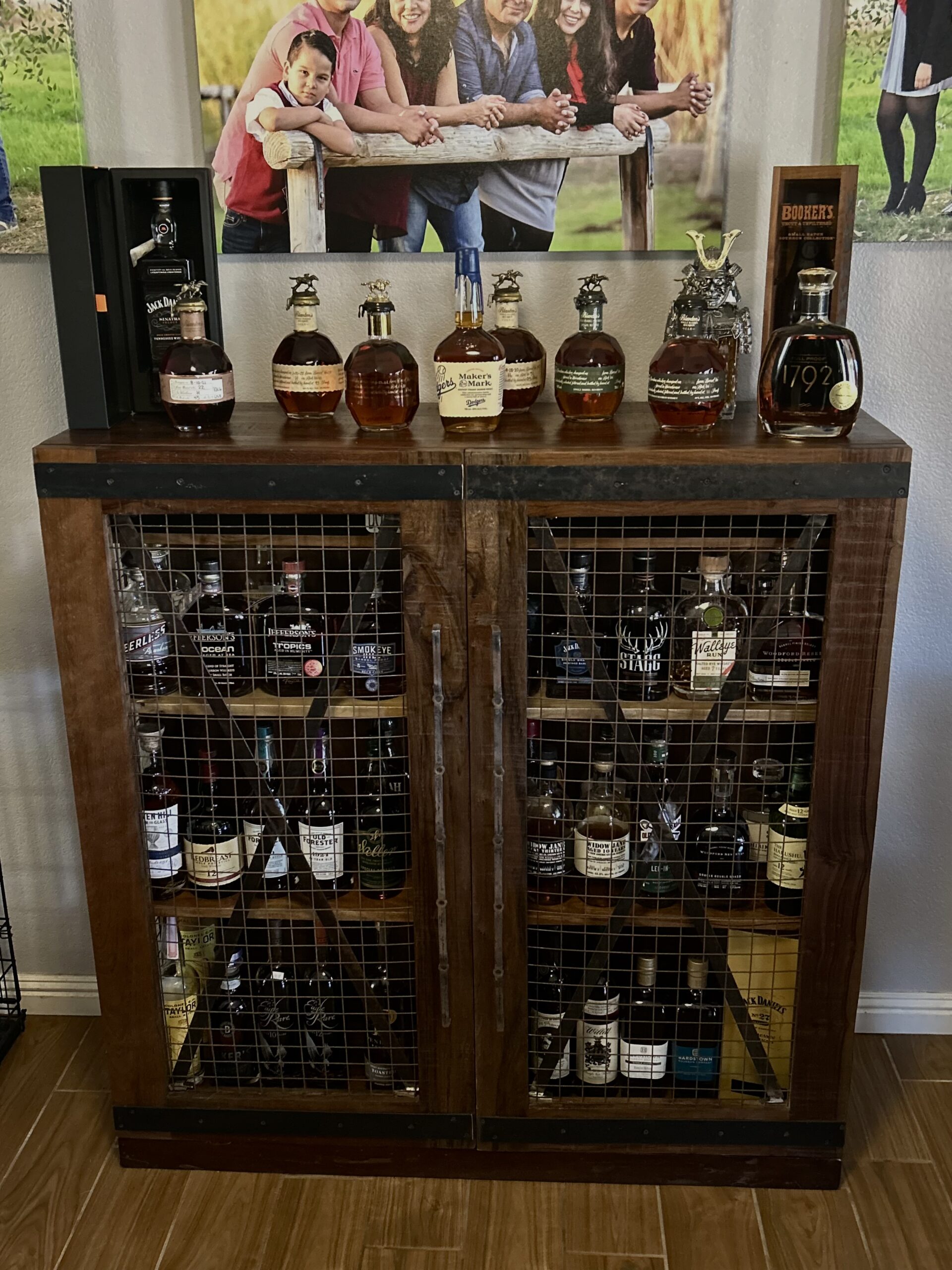 Liquor Cabinet Cash price plus tax