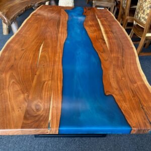 river 5 Foot Acacia Epoxy River Table