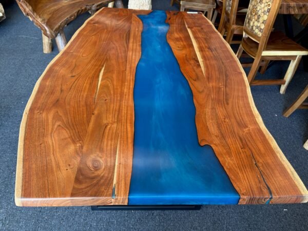 5 Foot Acacia Epoxy River Table